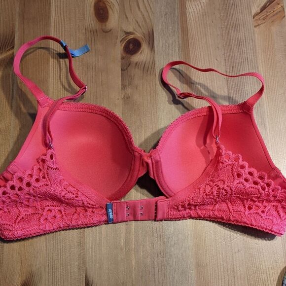 AERIE Harper bra punch pink 34B c004 - Picture 6 of 10